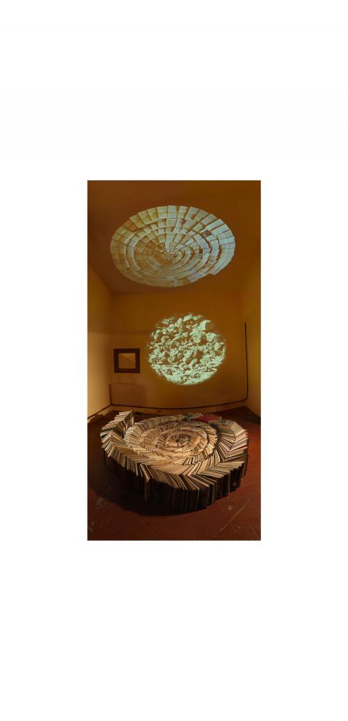 Fossils found in the Garraf between the stones  (2008) Edition 10 copies. Size: 15 x 30 cm / 6 x 12 in
