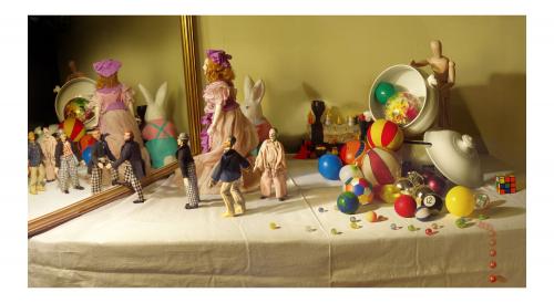 Alice and abundance  (2005)  Edition 10 copies. Size: 58,5 x 34,5 cm / 23 x 14 in