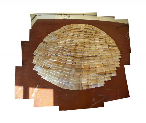 Fossil 4  (2008) Edition 5 copies. Size: 80 x 80 cm / 31,5 x 31,5 in